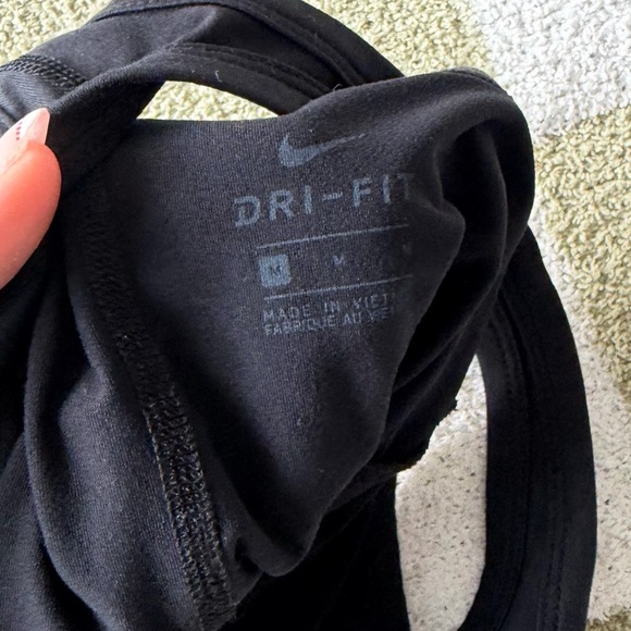 Nike Women's Black Racerback Tank Top - Picture 3 of 3